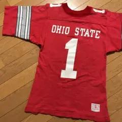 70s バータグ アメリカ製 champion ナンバリング フットボール