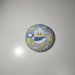 サンリオキャラクターズ ビスケット 刺繍缶バッジ3 あひるのペックル