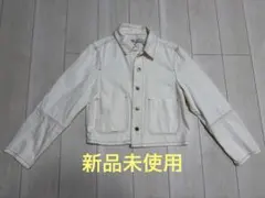 ZARA ホワイト デニムジャケット Gジャンxs ザラ　アウター　秋冬　デニム