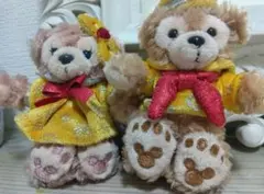 ダッフィー&シェリーメイペアキーホルダー