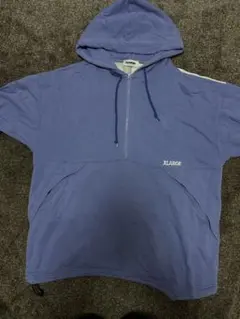 XLARGE フード付きジップアップパーカー