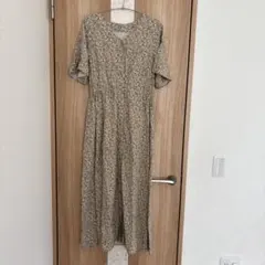 GLOBAL WORK 花柄ロングワンピース