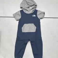 THE NORTH FACE フード付きロンパース 12-18M
