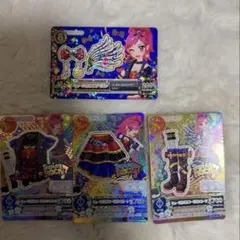 アイカツ Swing ROCK ミュージカルスコーピオンコーデセット 音城セイラ