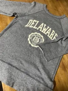 beauty and youth 霜降りグレー 七分袖 切りっぱなし ラグラン