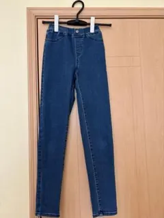 GU kids ストレッチ スキニー デニムパンツ 150