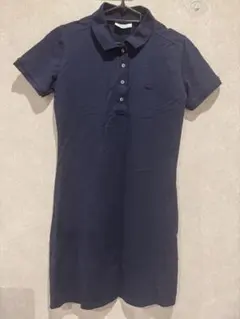 LACOSTE ラコステ ポロワンピース ネイビー 38