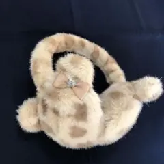 マザウェイズ　耳あて　イヤーマフラー　ヒョウ柄