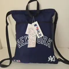 【新品　未使用　タグ付き】ニューヨークヤンキース　MLBナップサックのサムネイル