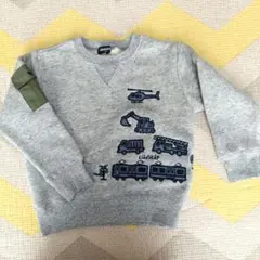 klädskäp グレー トレーナー 110サイズ