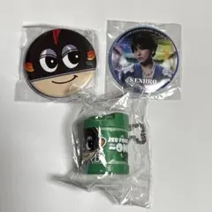 三代目 山下健二郎 缶バッチ コインシリンダー／スタジアム プレミアムガチャ