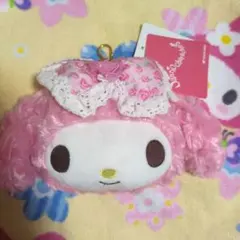 【レア】サンリオ マイメロディ♡ロリータ リールが伸びる ぬいぐるみ パスケース