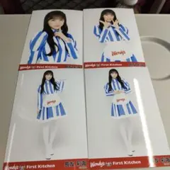 長友彩海 AKB48 大丸東京店 大衣装展 ランダム生写真 4種コンプ
