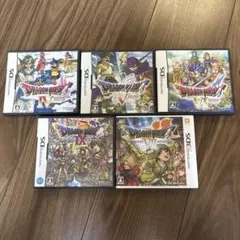 ドラゴンクエストIV V VIII DSソフト3本セット - メルカリ