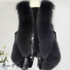 リアルファー レザー ジャケット