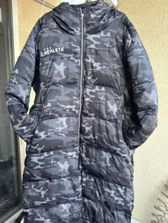 ATHLETA アスレタ ベンチコート Lサイズ カモフラ ブラック