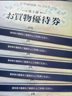 ヤマダ電機株主優待券 30枚セット15000円分