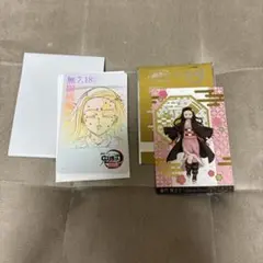 鬼滅の刃　竈門禰豆子　銀だこ　ムビチケ風カード