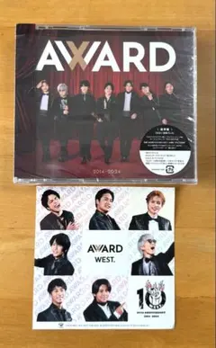 WEST.「AWARD 10th Anniversary」通常盤