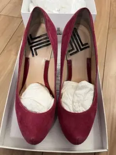 LANVIN en Bleu ピンク ハイヒール 24