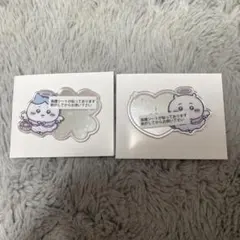 ちいかわ　てんし　&　あくま　トレーディング　ミラーステッカー　ハチワレ