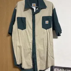 Carhartt ワークシャツ バイカラー 半袖のサムネイル
