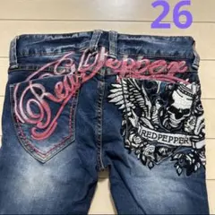 RED PEPPER スキニーペッパースキニージーンズ　26