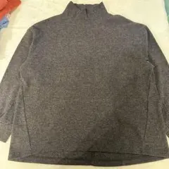 GU ハイネックセーター グレーGU ジーユー ハイネック ソフトニット風
