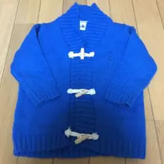 プチバトー　ニット　ダッフル　カーディガン  24m 86cm 80 90