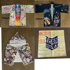 阪神タイガース 4点セット、ハッピ150cm、フードタオル、その他のサムネイル