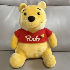 プーさん ぬいぐるみ 赤いシャツ