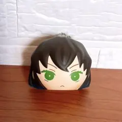鬼滅の刃 嘴平伊之助 ふかふか スクイーズ パン キーホルダー マスコット