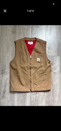 Carhartt ARBOR VEST ブラウン メンズ ベストのサムネイル