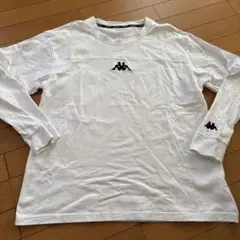 Kappa ホワイト 長袖カットソー Lサイズ