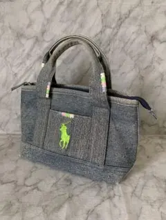 POLO Ralph Lauren デニム トートバッグ⭐︎ - メルカリ