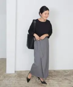 LEE × Demi-Luxe BEAMS / ラップ ロングスカート .Mのサムネイル