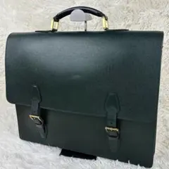 極美品✨オファーマン オールレザー ダレスバッグ シボ革 A4可 自立 