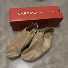굿 컨디션 카페지오 EJ2 슬립온 재즈 슈즈 8W 24cm 캐러멜