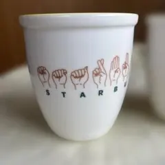 スターバックス STARBUCKS 手話 マグカップ (1個)スタバ 限定