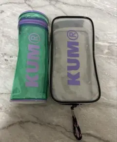 KUM 筆箱 2点セット クリアペンケースのサムネイル