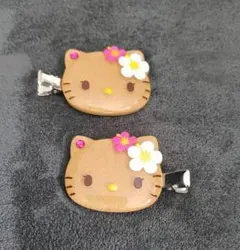 ハローキティ 前髪クリップ 2個セット