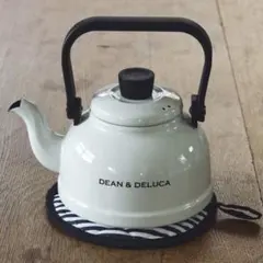 DEAN & DELUCA ホーローケトル ホワイト 1.6L