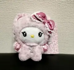 サンリオ　チャーミーキティ　ギャルネコ　豹柄　マスコットホルダー