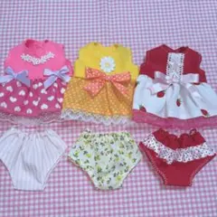 メルちゃん ドレス パンツ ワンピース ハンドメイド