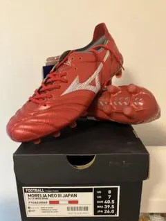 MIZUNO MORELIA NEO IV β JAPAN レッド 27.5 - メルカリ