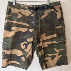 Dickies ワークショーツ W36 迷彩 古着 ハーフパンツ - メルカリ
