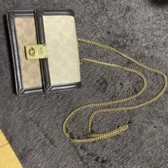 COACH ショルダーバッグ ベージュ/ブラウン