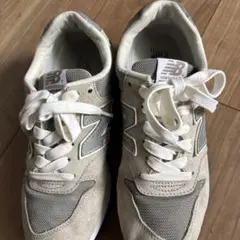 New Balance 996 グレー/ベージュ スニーカー23.5cm