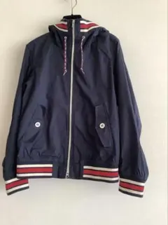 【美品】BEAMS HEART ウィメンズブルゾン　フード付　トリコロールラインのサムネイル