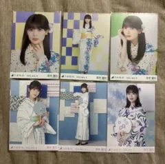乃木坂46 岩本蓮加 生写真 6枚まとめ売り 浴衣
